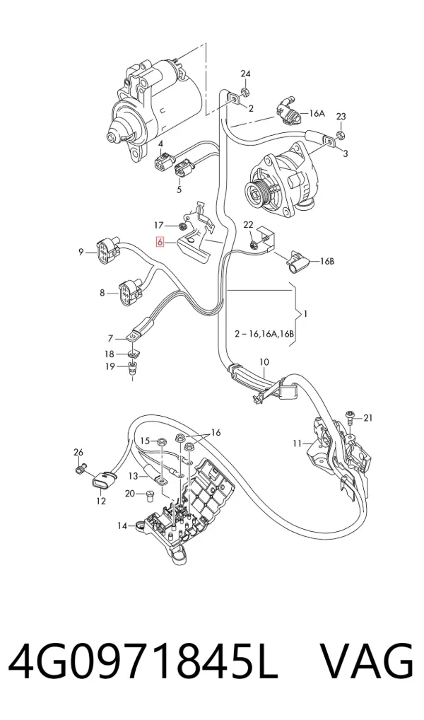  4G0971845L VAG
