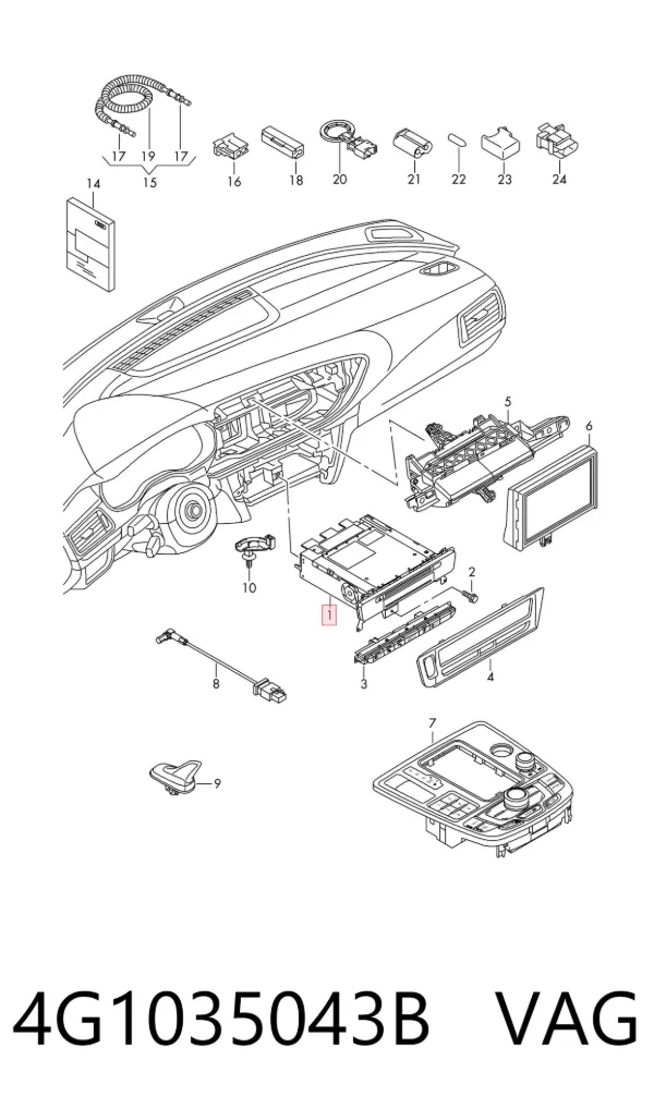  4G1035043B VAG
