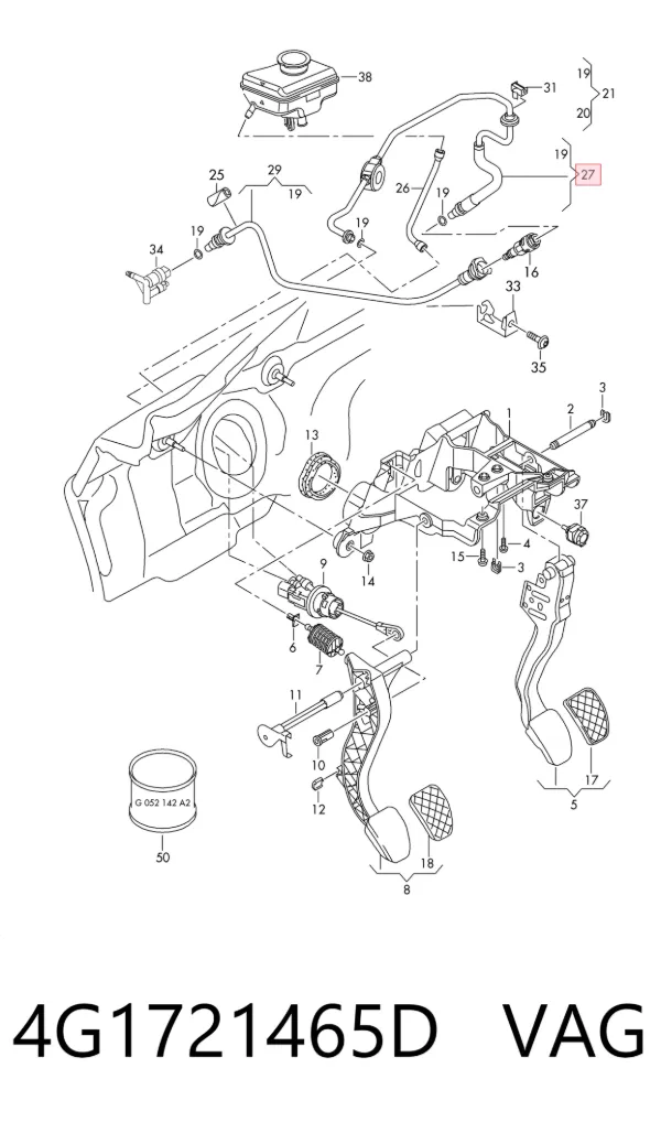  4G1721465D VAG