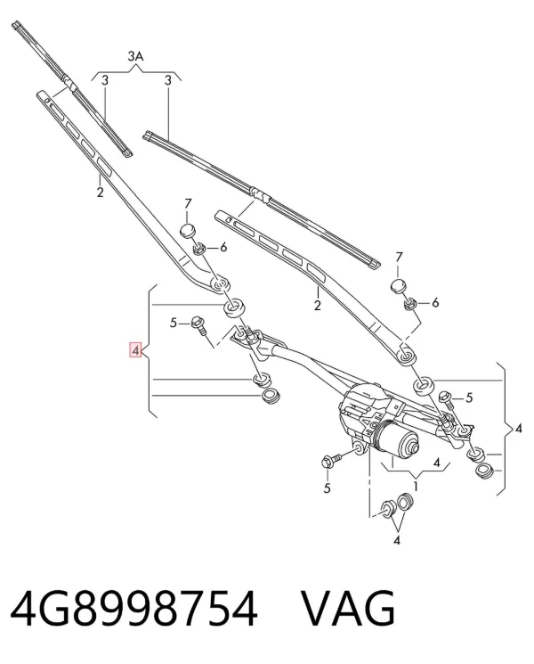  4G8998754 VAG