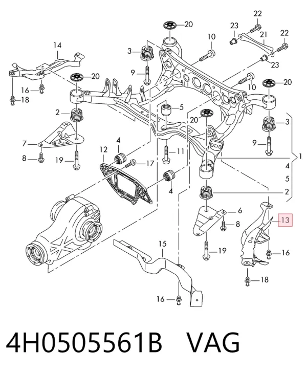  4H0505561B VAG
