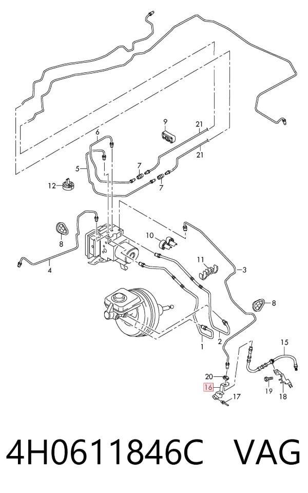  4H0611846C VAG