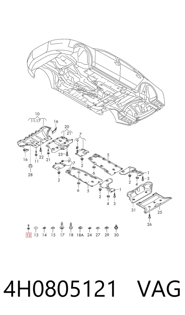  4H0805121 VAG