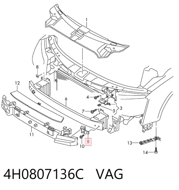  4H0807136C VAG