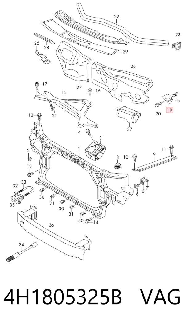  4H1805325B VAG