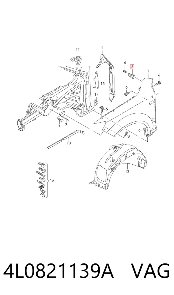  4L0821139A VAG
