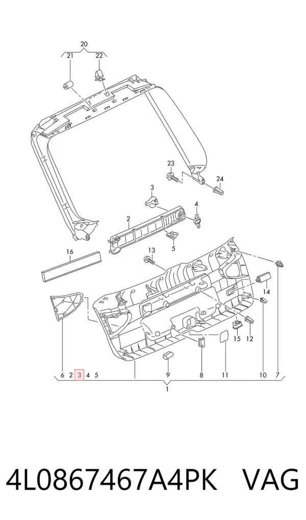  4L0867467A4PK VAG