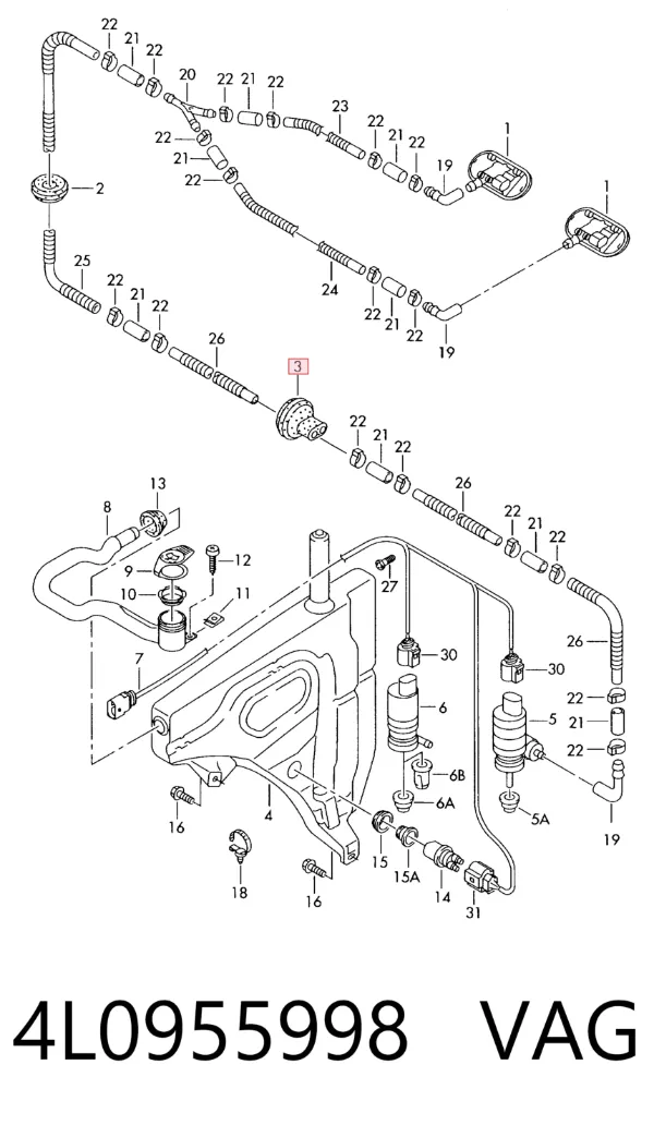  4L0955998 VAG
