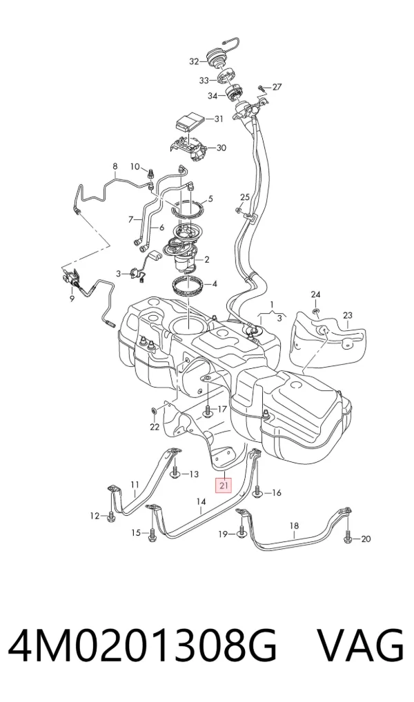 4M0201308G VAG