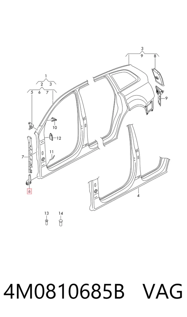  4M0810685B VAG