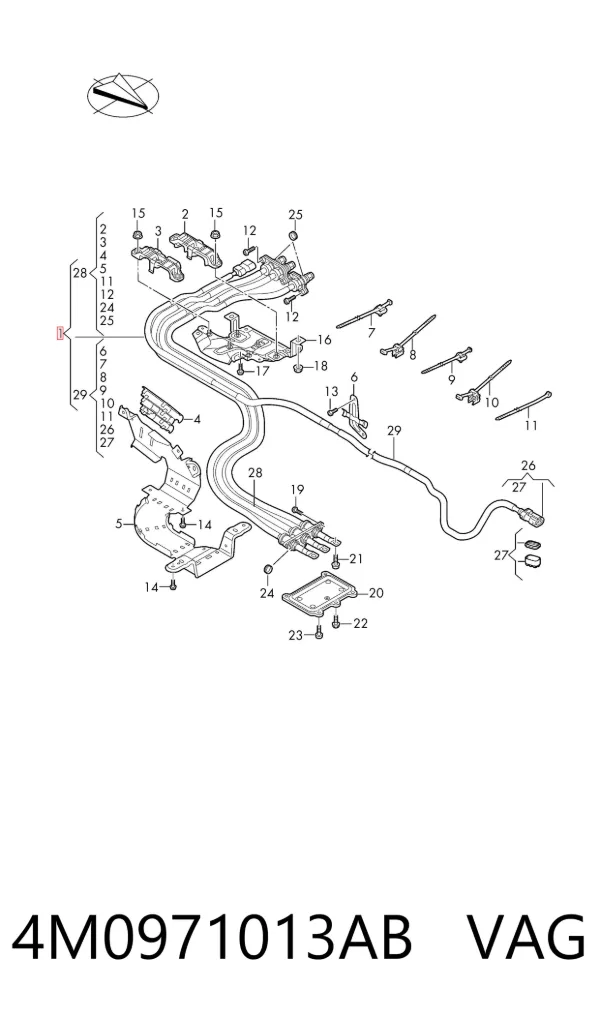  4M0971013AB VAG