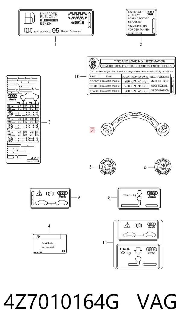  4Z7010164G VAG