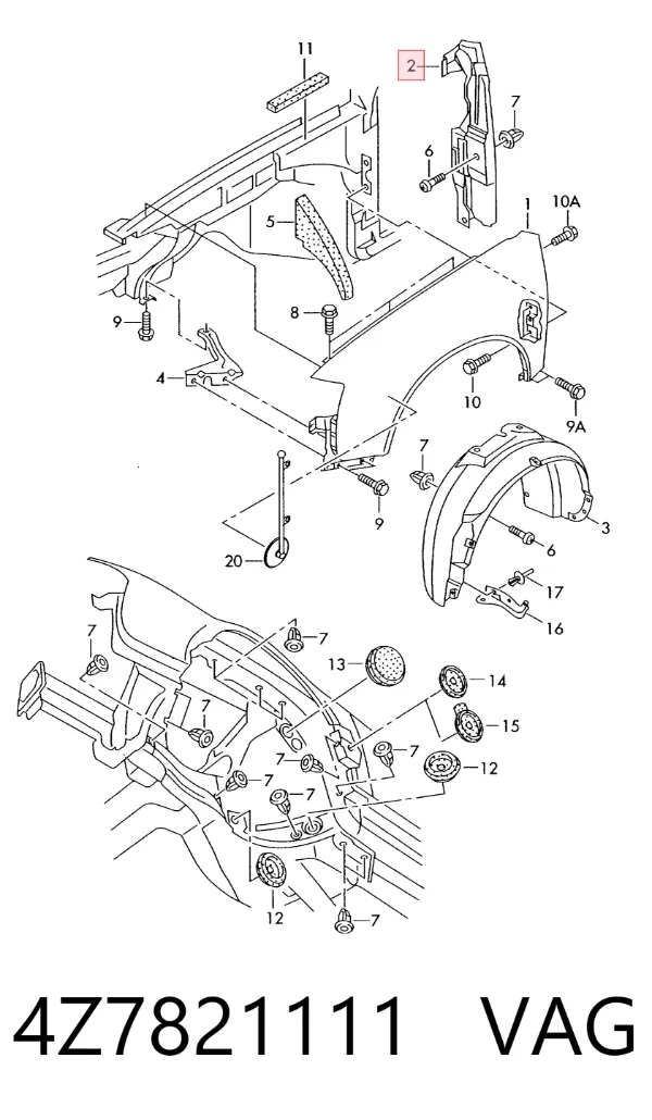  4Z7821111 VAG