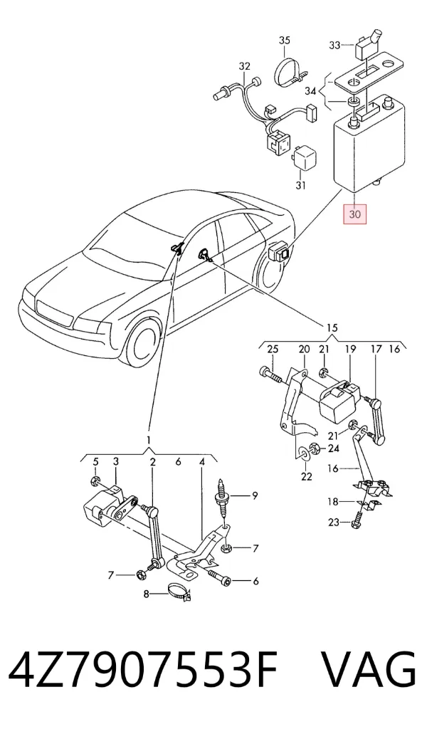  4Z7907553F VAG