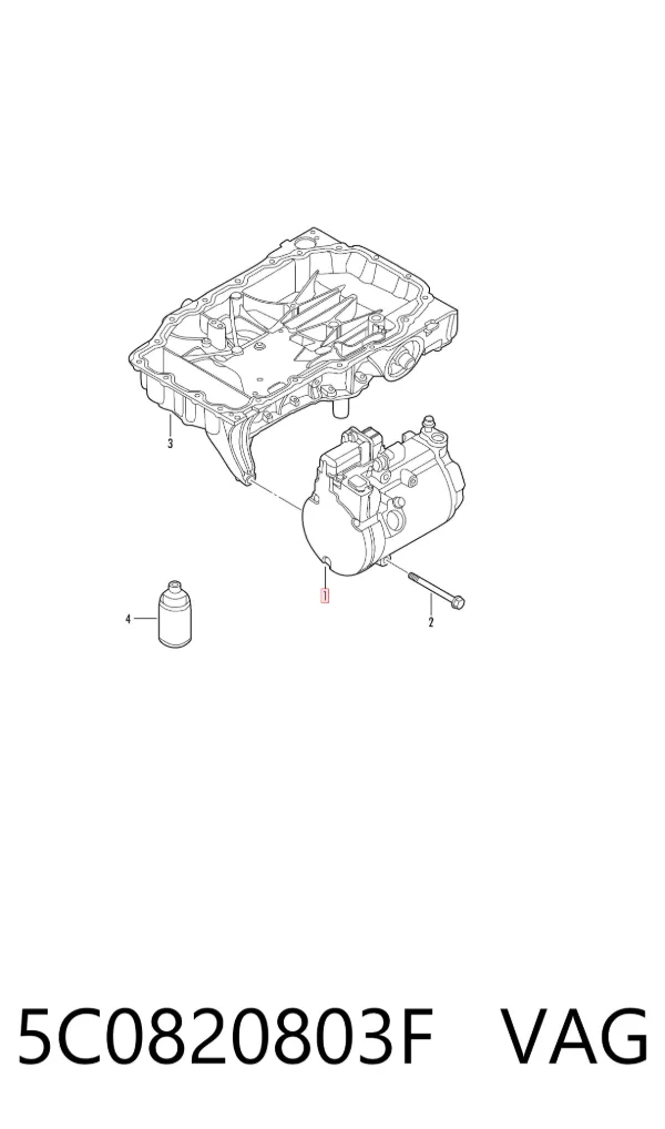 Compressor de aparelho de ar condicionado 5C0820803F VAG