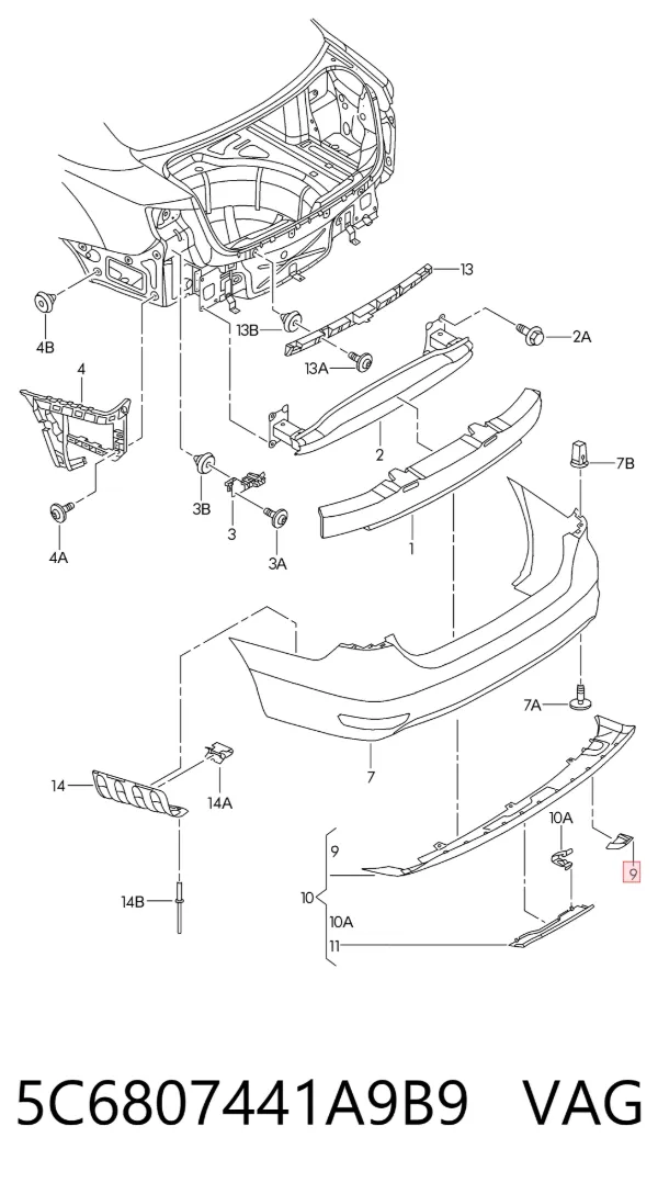 5C6807441A9B9 VAG