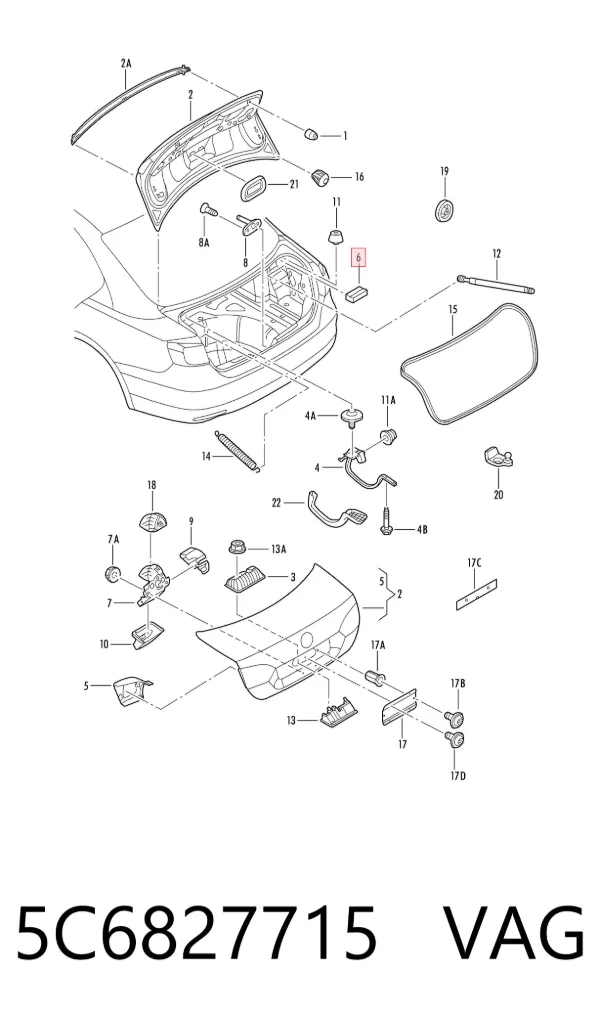  5C6827715 VAG