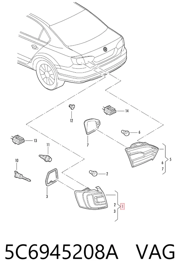  5C6945208A VAG
