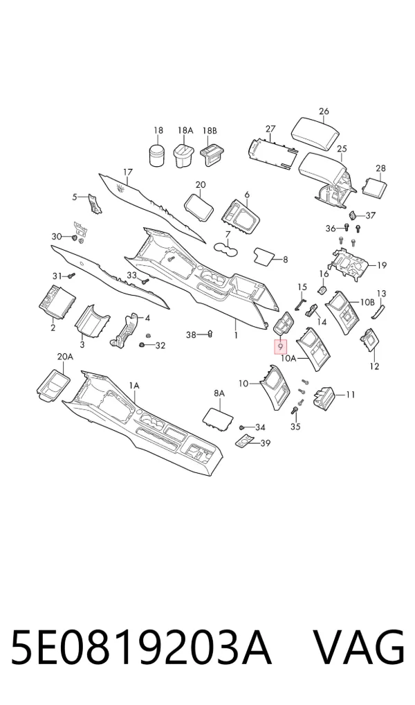  5E0819203A VAG
