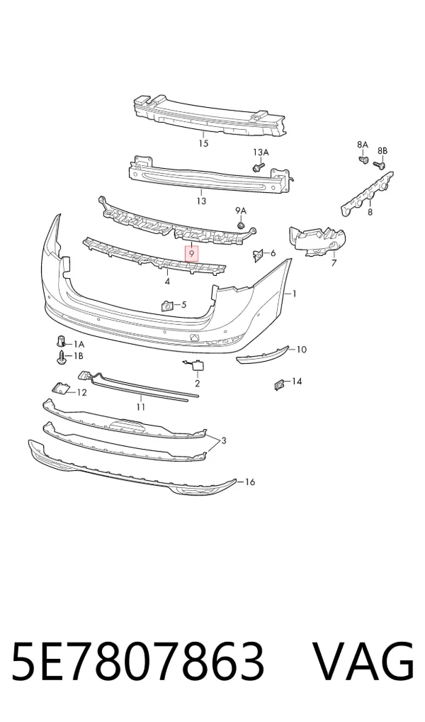  5E7807863 VAG