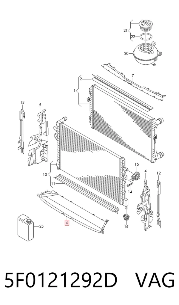  5F0121292D VAG