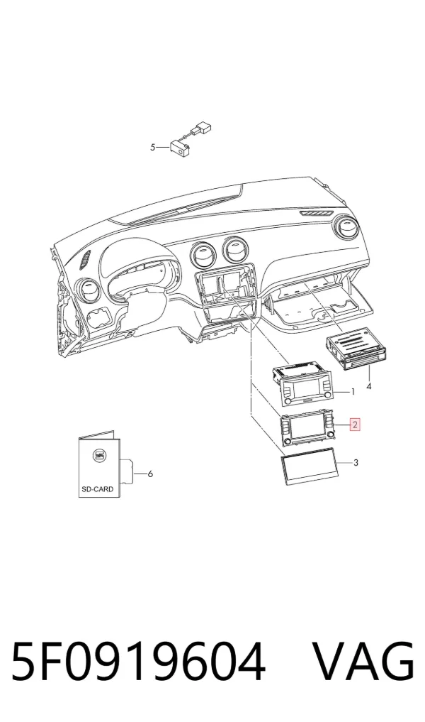  5F0919604 VAG
