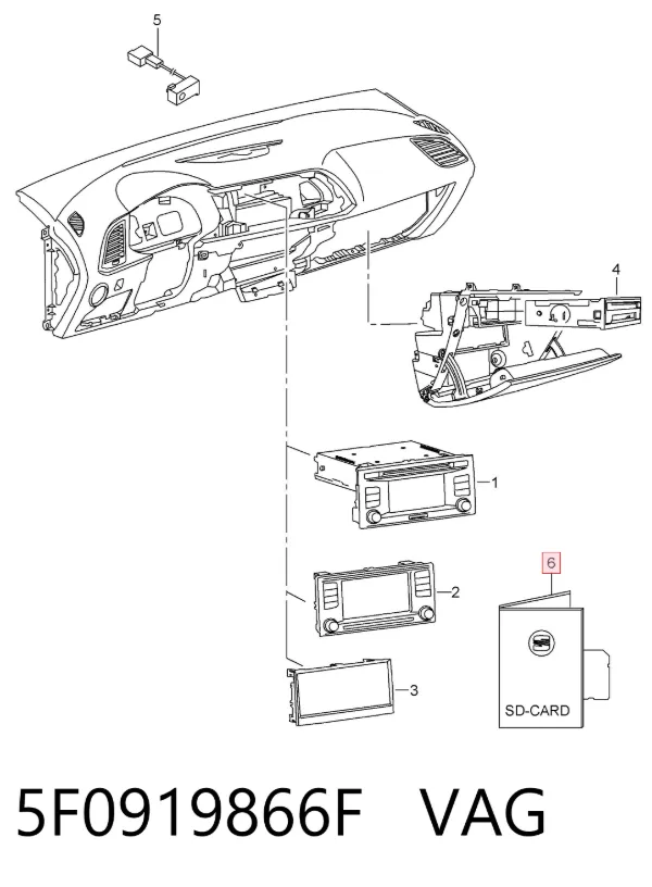 5F0919866F VAG