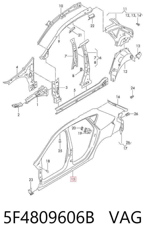  5F4809606B VAG