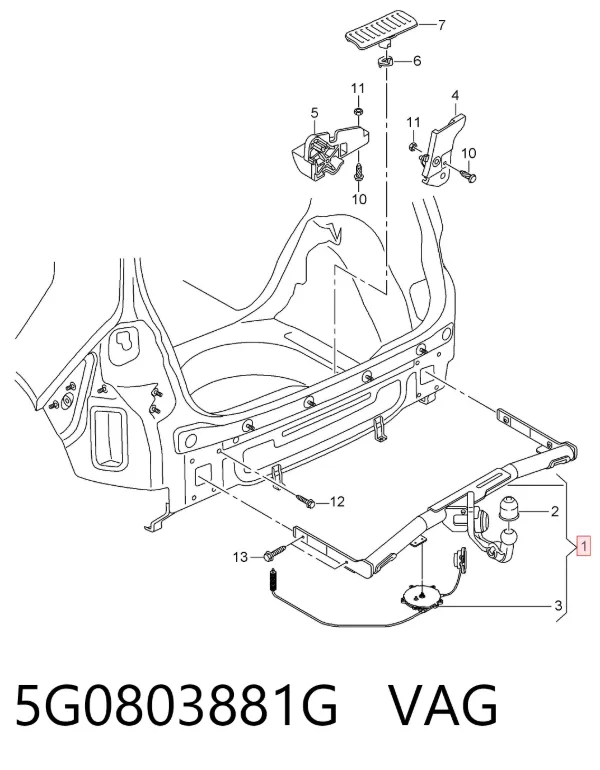  5G0803881G VAG