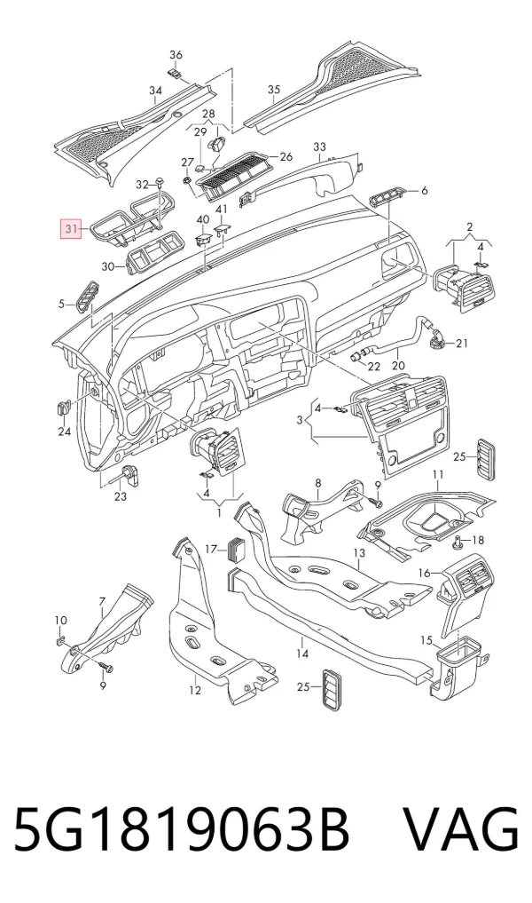  5G1819063B VAG