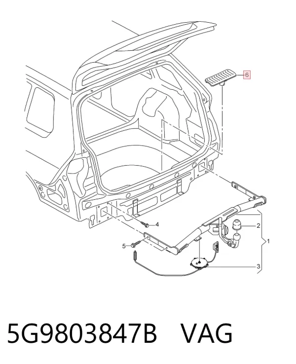  5G9803847B VAG