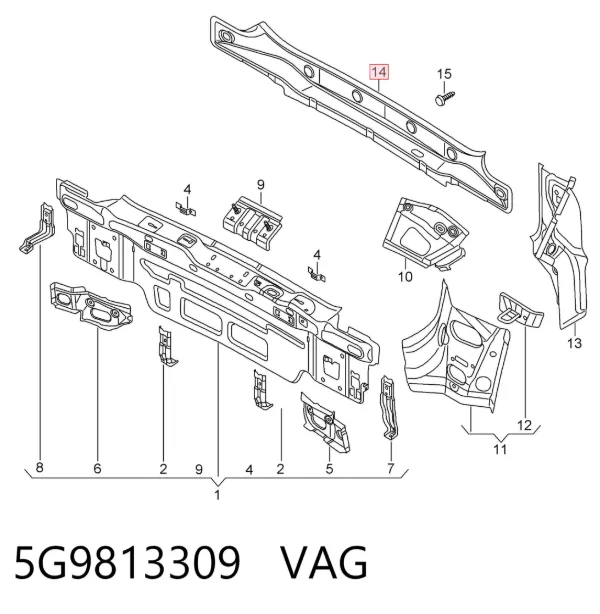  5G9813309 VAG