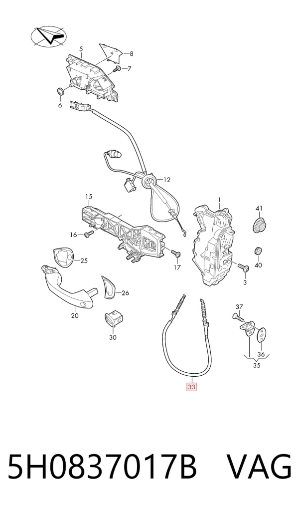 5H0837017B VAG