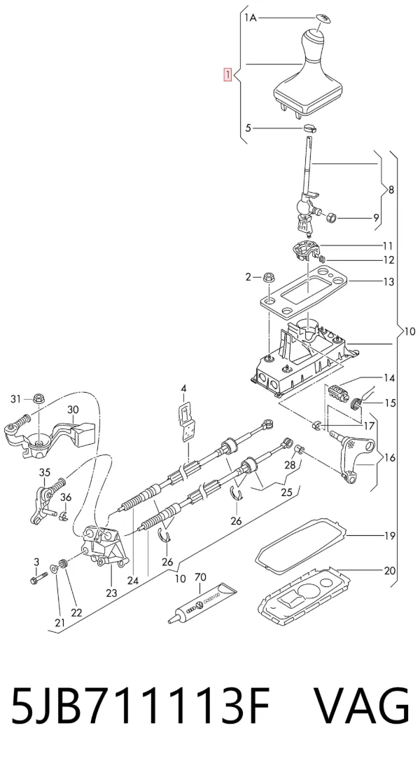  5JB711113F VAG