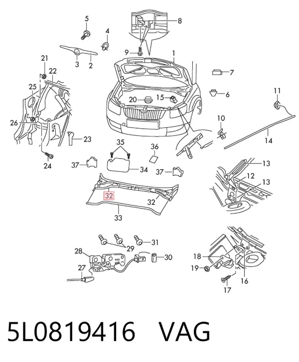  5L0819416 VAG