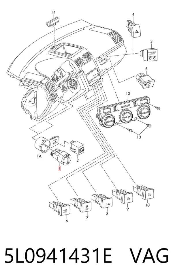  5L0941431E VAG