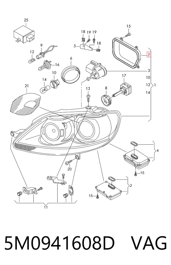  5M0941608D VAG