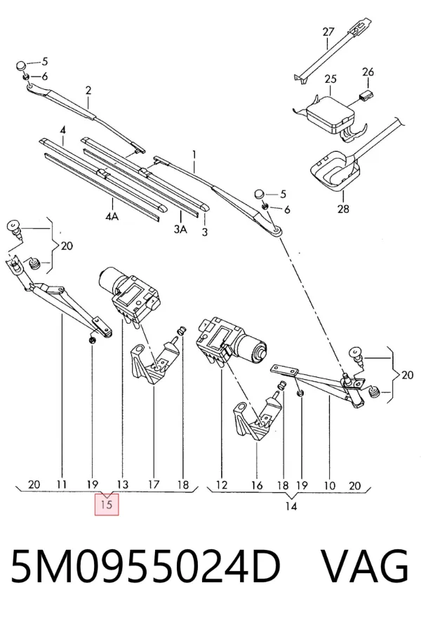  5M0955024D VAG