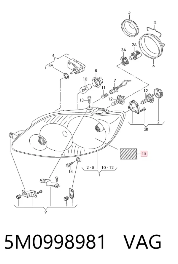  5M0998981 VAG