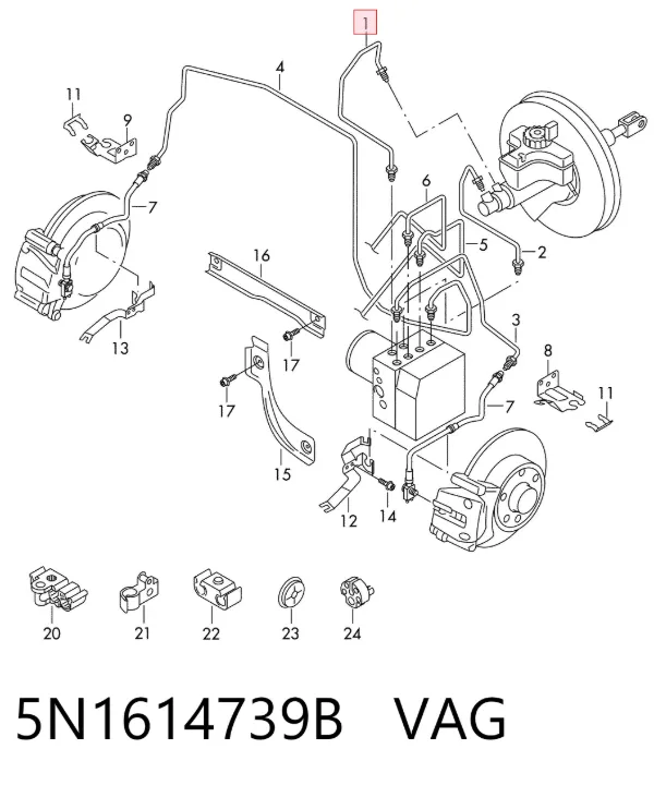  5N1614739B VAG