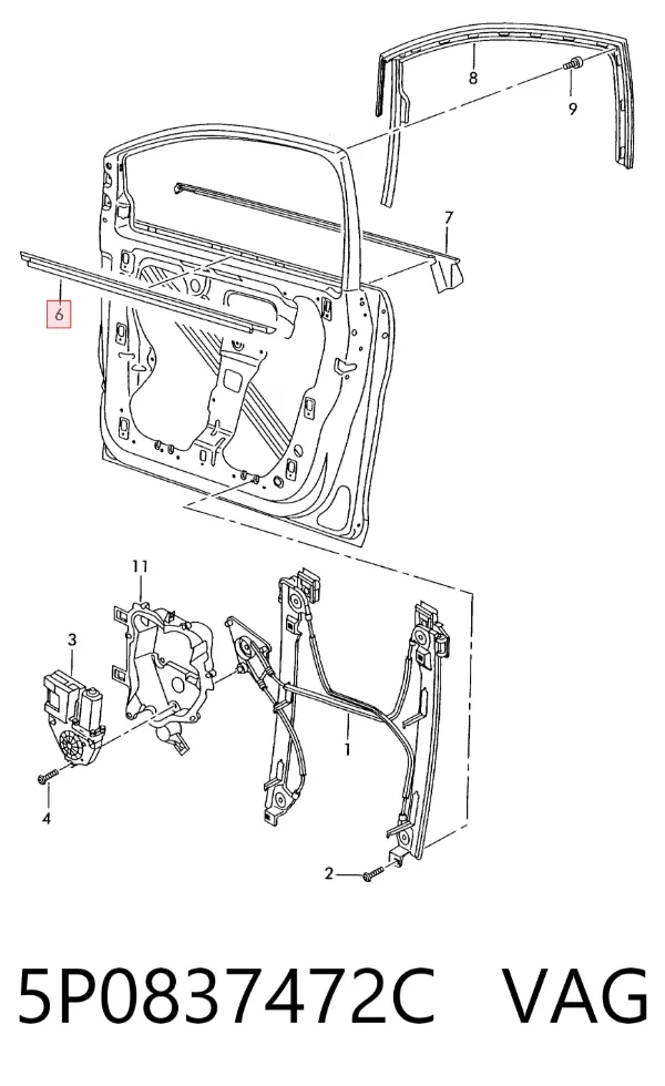  5P0837472C VAG