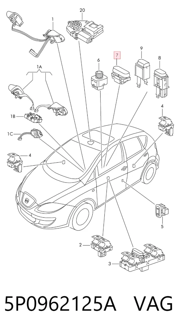  5P0962125A VAG