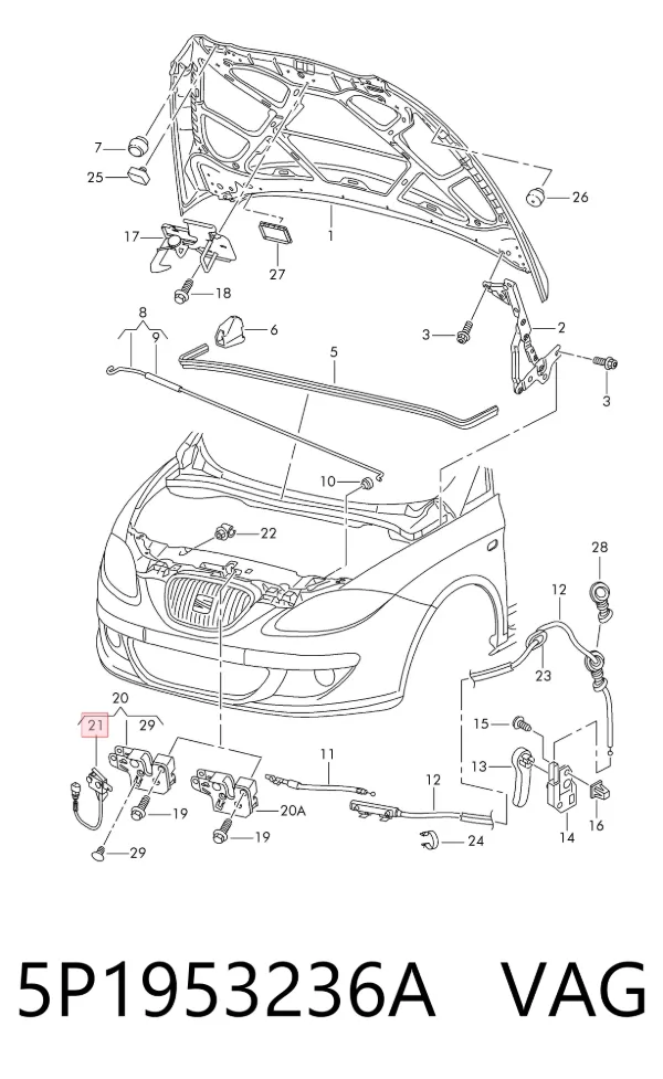  5P1953236A VAG
