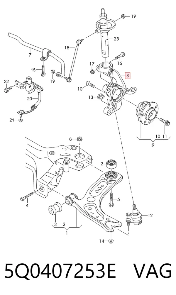  5Q0407253E VAG