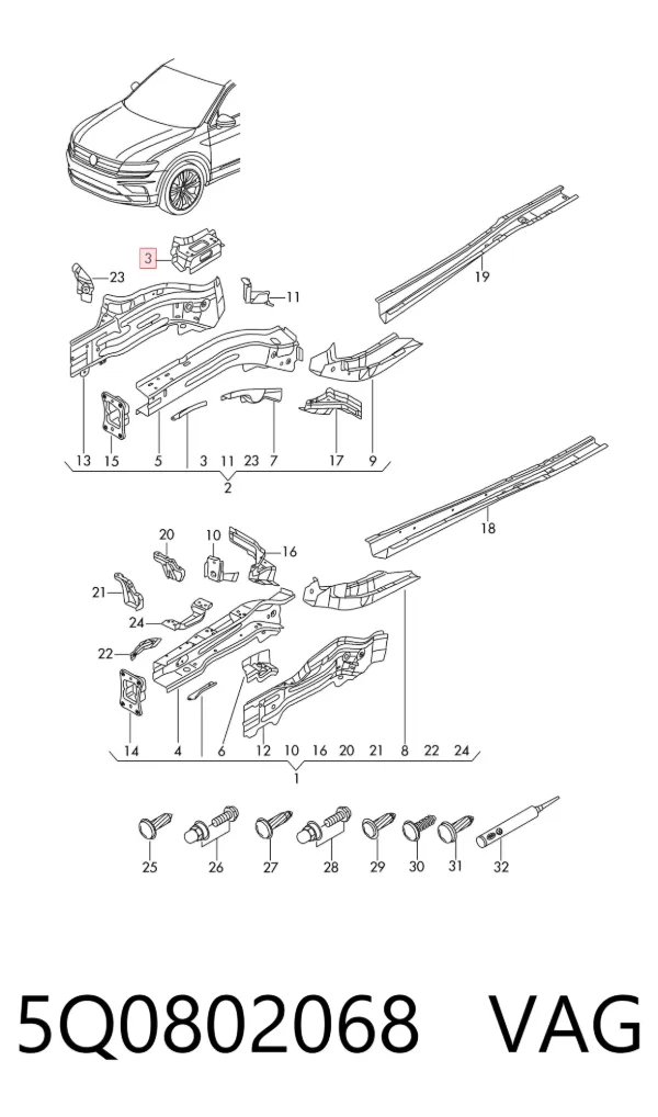  5Q0802068 VAG