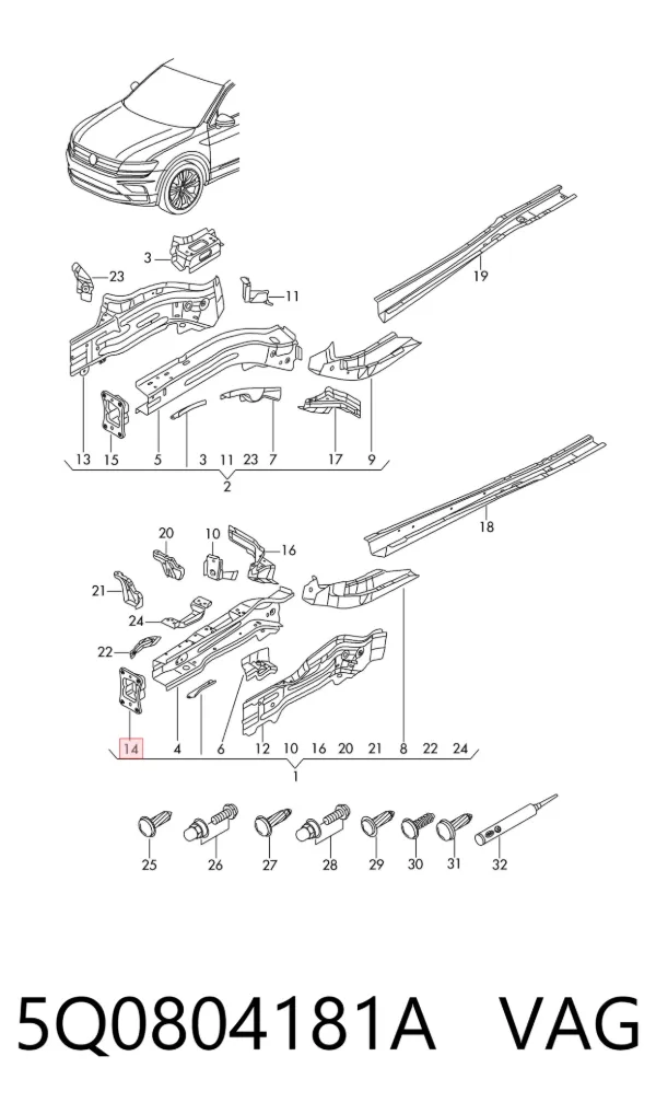  5Q0804181A VAG