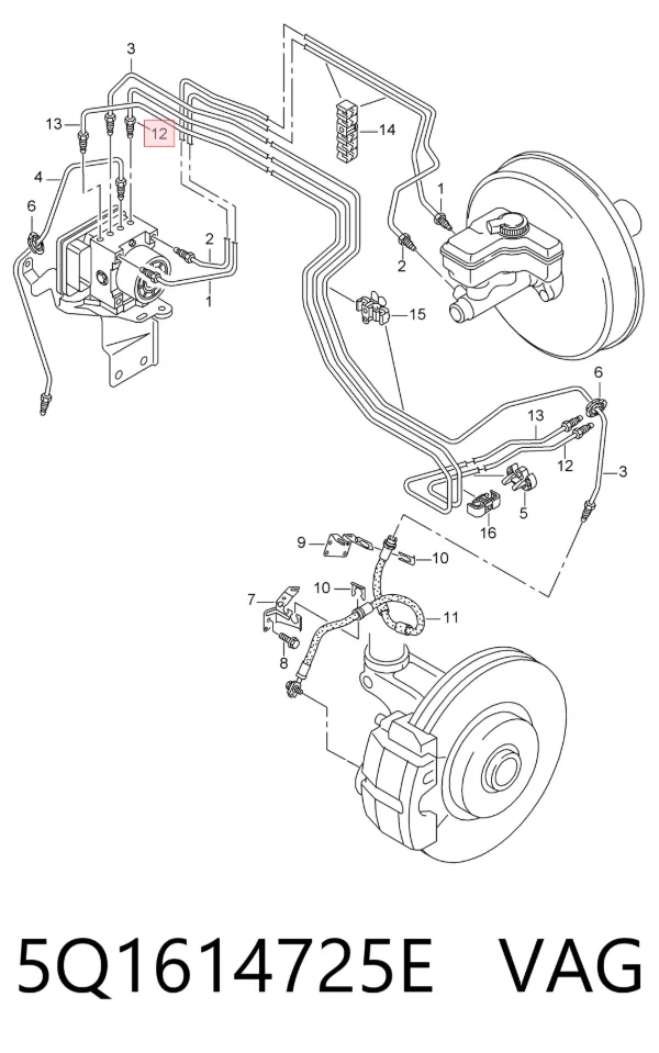  5Q1614725E VAG