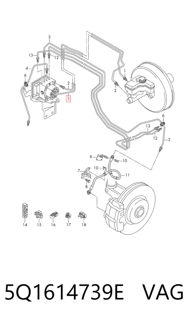  5Q1614739E VAG