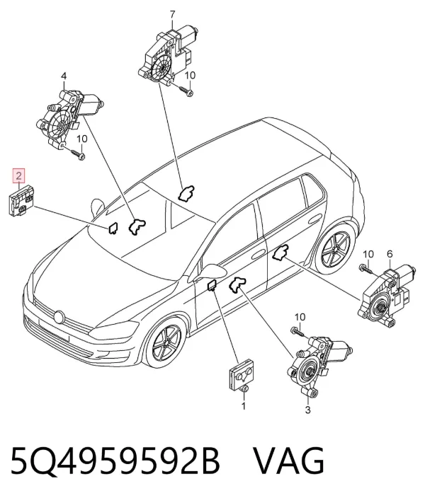  5Q4959592B VAG