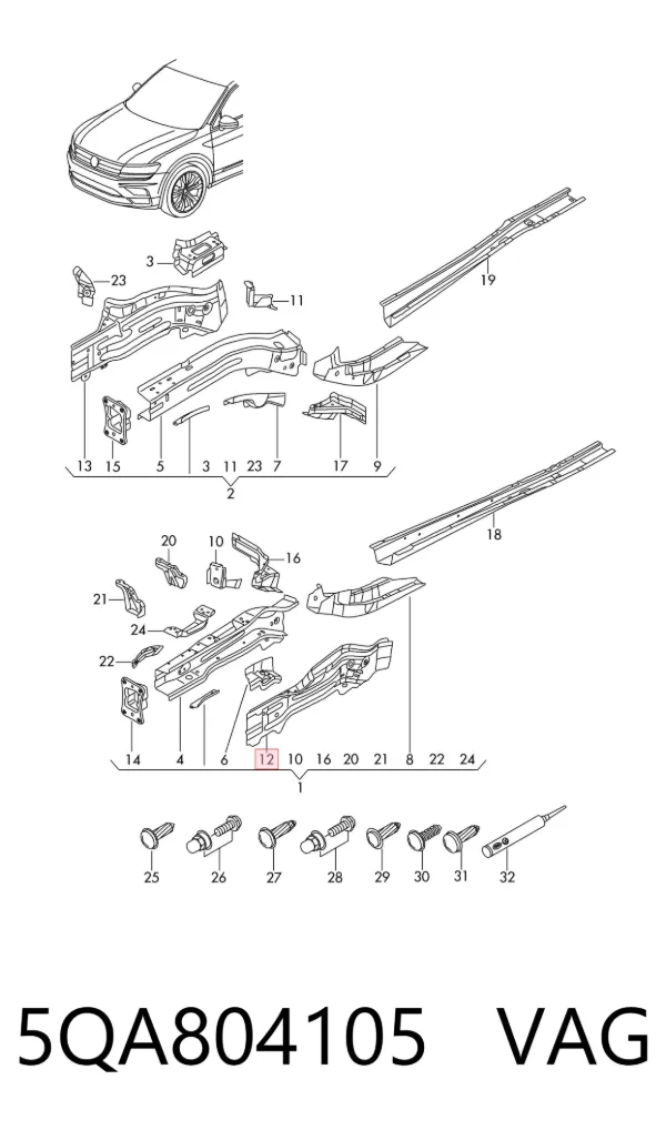  5QA804105 VAG